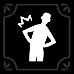 Aldous bending in Servant of the Lake’s Exercising with Mr. Aldous achievement icon.
