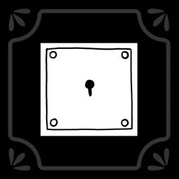 The locked-door symbol in Servant of the Lake’s The Departure achievement icon.