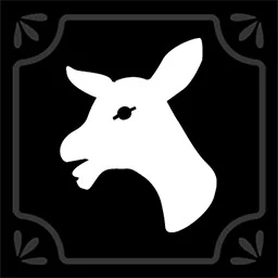 The goat’s head in Servant of the Lake’s Ruining the Bouquet achievement icon.